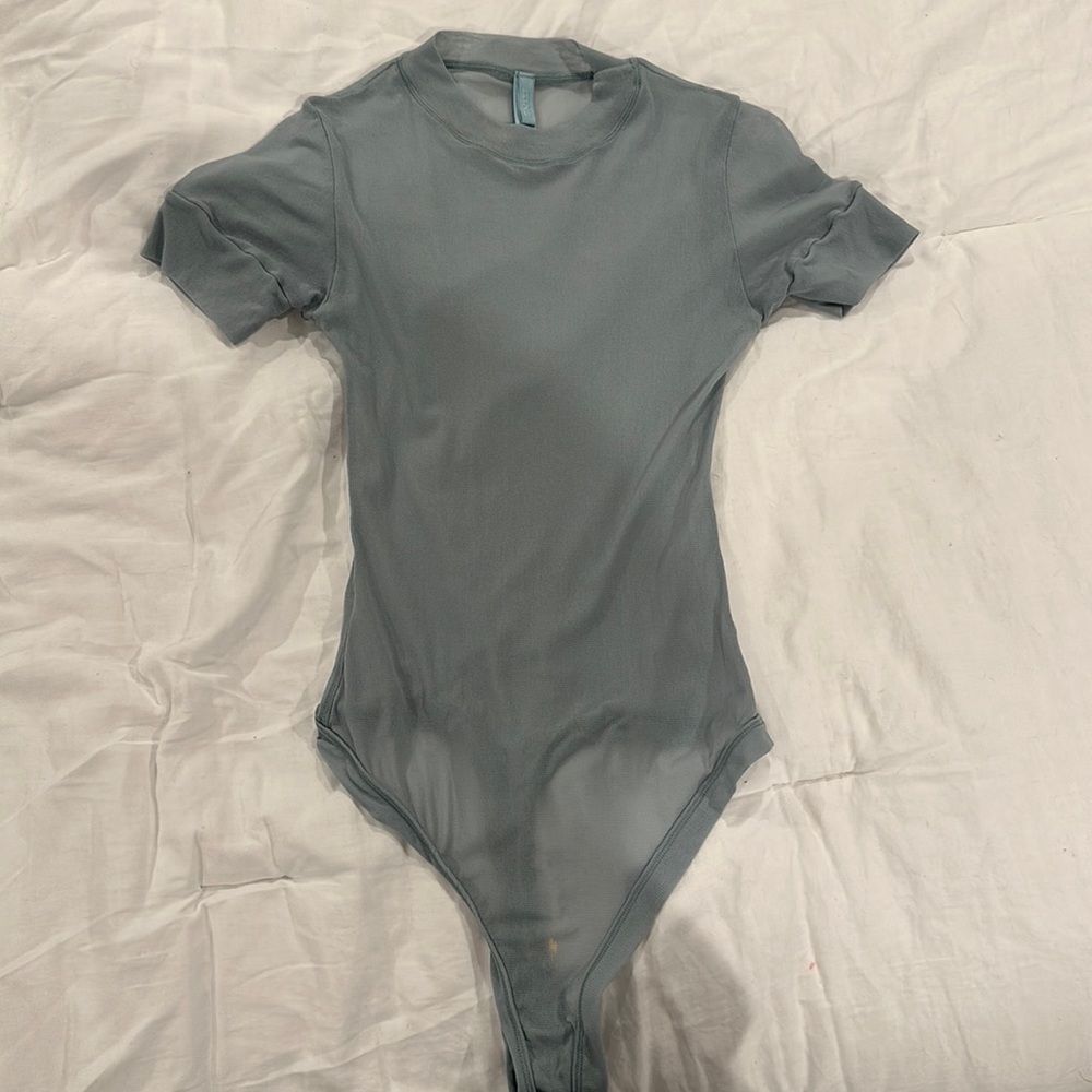 Teal skims bodysuit